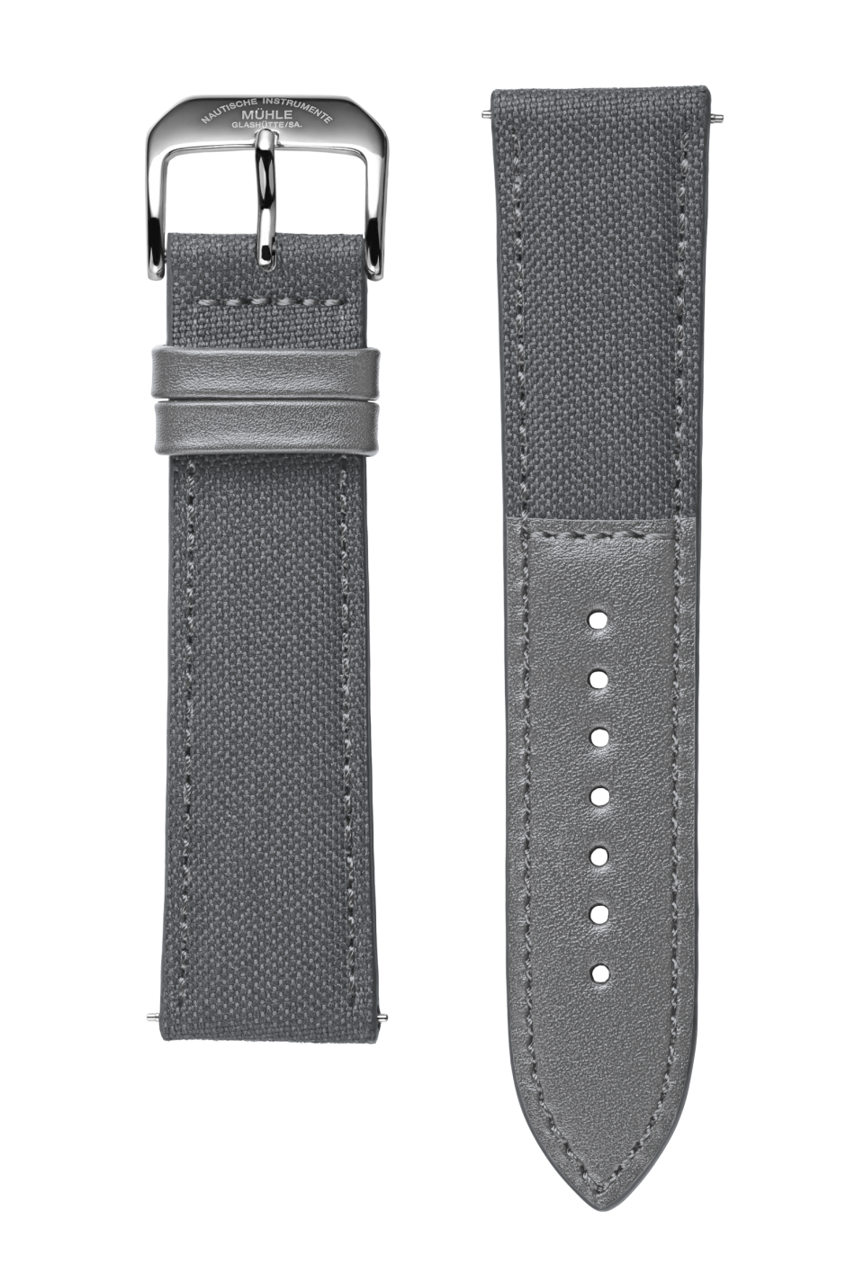 Detail image: Gray canvas strap for the 29er Big