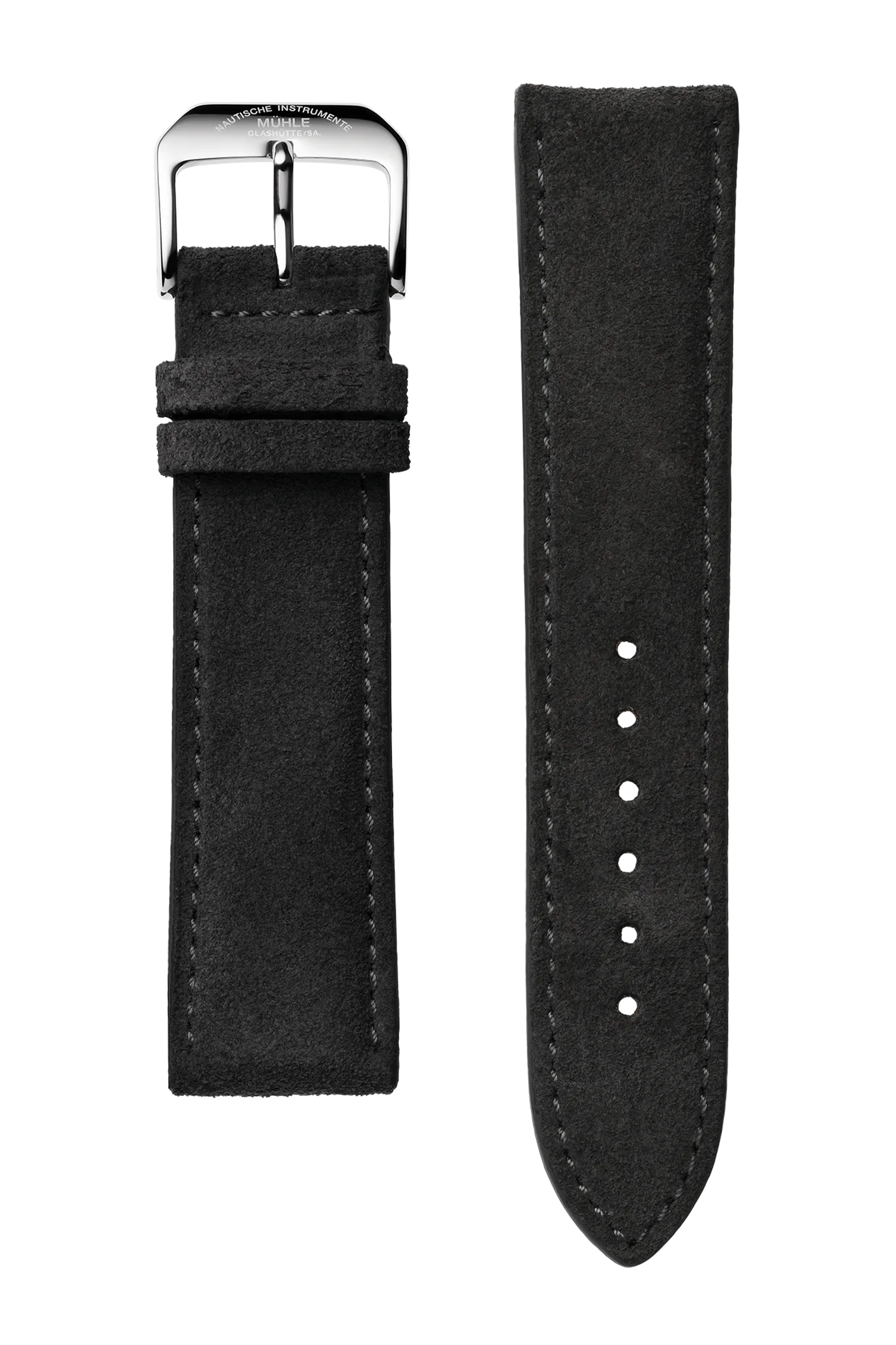 Detailbild Veloursband in anthrazit für 29er und Lunova-Familie