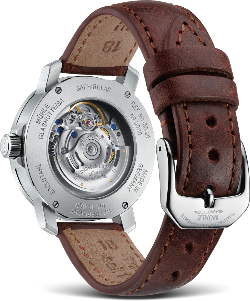 29er schwarz | Einsteiger-Uhr für Sie und Ihn | Mühle-Glashütte 