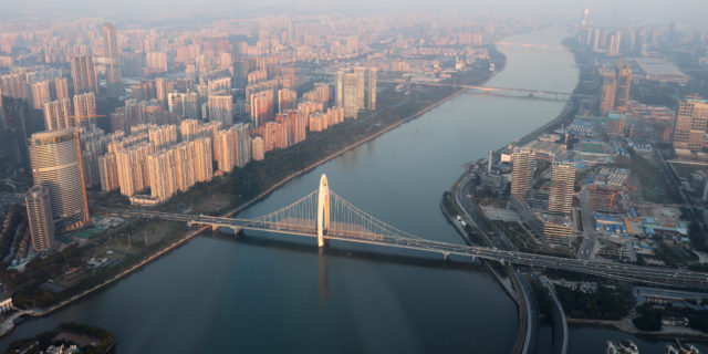 Luftaufnahme Guangzhou