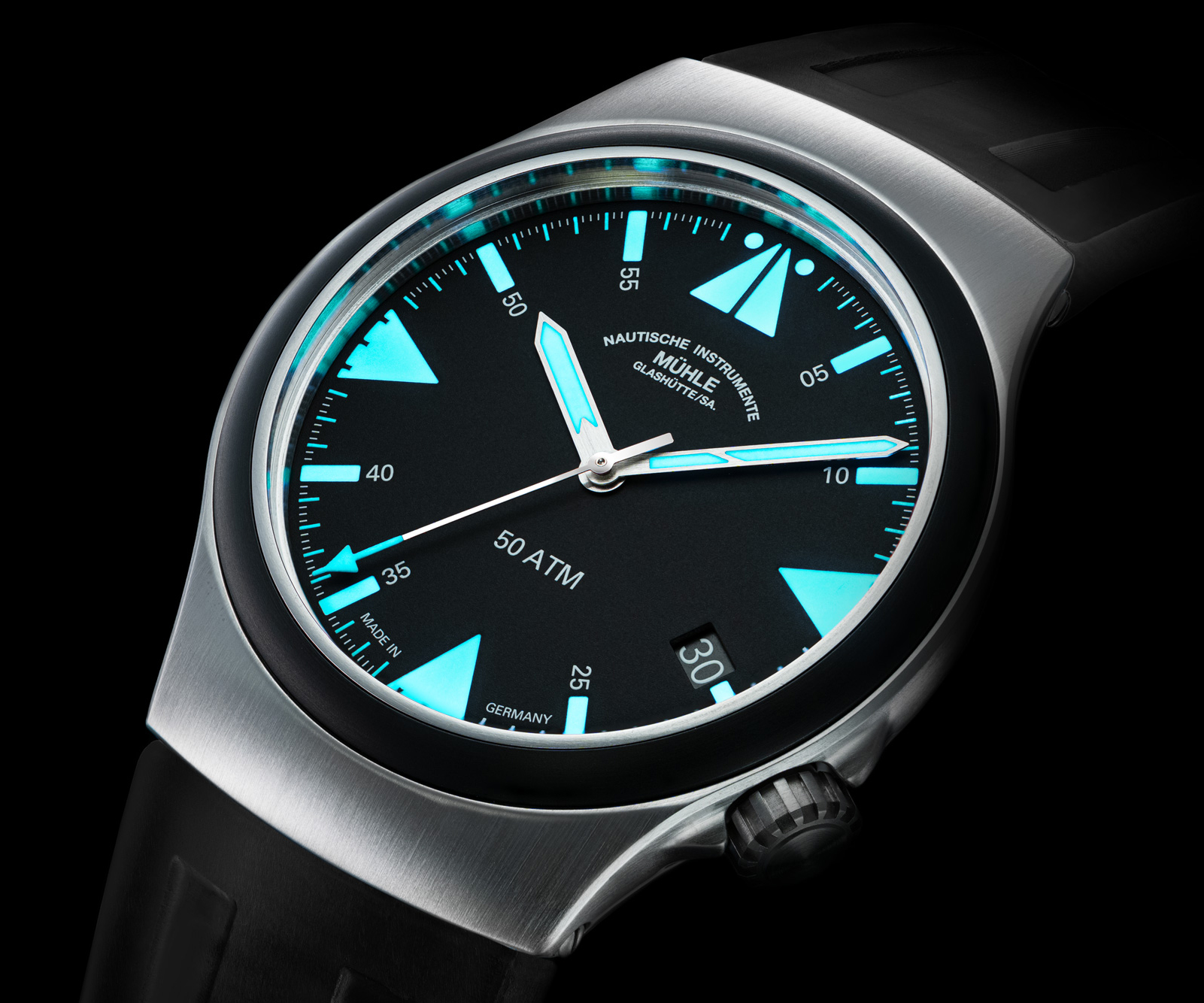 S.A.R. Mission Timer TITAN Hans Ingwersen Muhle Glashutte