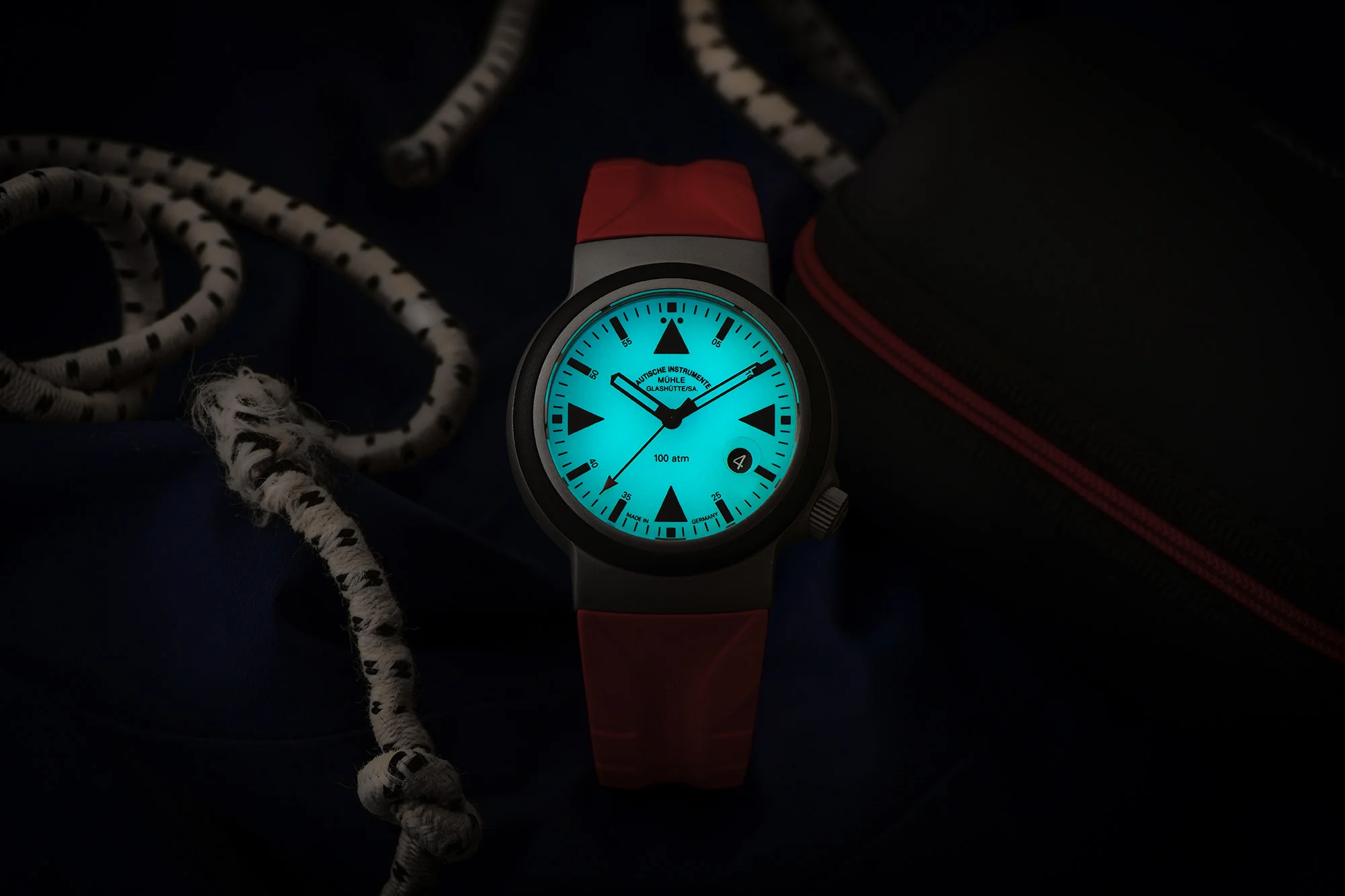 Mühle MÃ¼hle GlashÃ¼tte Sar Rescue-Timer Nautical Blue