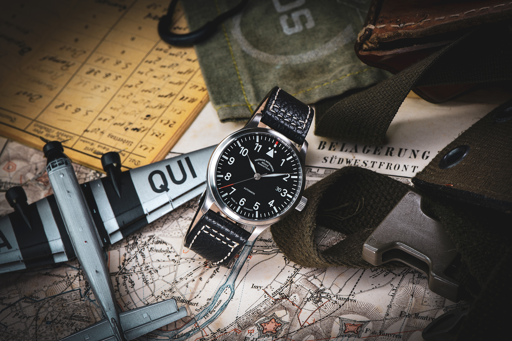 時計 Muhle Glashutte Terrasport II Terrasport II | Pilot's watch | optimum readability | Mühle