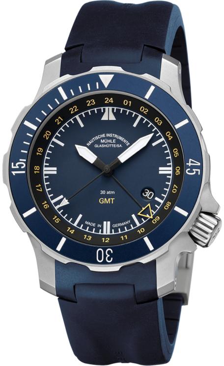 Soldat Seebataillion GMT, schwarzes Kautschukband