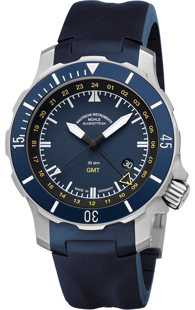 Soldat Seebataillion GMT, schwarzes Kautschukband