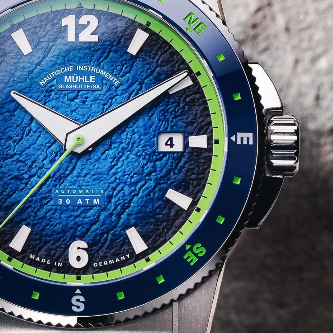 Sportivo Compass Datum | Sportuhr von Mühle-Glashütte